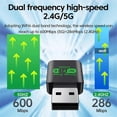 thumbnail image 2 of WiFi 6 AX900 Bluetooth 5.4 WiFi USB Adapter style 1, 2 of 5