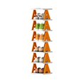 thumbnail image 2 of Birdeem Multi-Layer Letter Shoe Rack, Small Shoe Cabinet for Household Doorstep Balcony, and Economical Folding Shoe Rack for Student Dormitories, 2 of 5