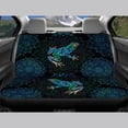 thumbnail image 4 of KUIFORTI Boho Frog Automobile Seat Cover Sets 4 Pcs, Front Seat Protector Carseat Rear Split Bench Cover Universal for Car Truck SUV Easy to Install, 4 of 7