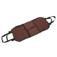 thumbnail image 1 of Portador de leña Tela Oxford Bolsa de transporte de leña portátil Bolsa de camping multifunción plegable con mango grueso para acampar Marrón, 1 of 14