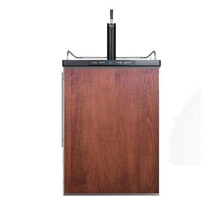 - Summit SBC635MBIFR 24in Wide 6 Cu. Ft. Single Tap Built-In Kegerator with Digital Controls