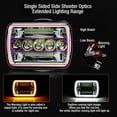 thumbnail image 4 of Pyladea Chevy Express 1500-3500 6000K, White LED Headlight fits 1987-2012 Various Models, 4 of 6