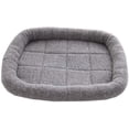 thumbnail image 2 of Pet Bed,Dog Warm Sleeping Blanket Washable Bed Mat Cat Pad for Puppy Small Dog Cat (L, Grey), 2 of 4