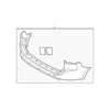 Genuine OE Volvo Bumper Cover - 39830220