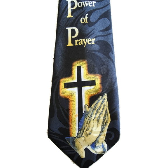 Christian Religious Necktie Jesus Neck Tie sku 1041