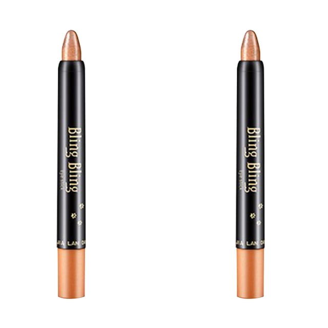 EGNMCR Eyeshadow Women's Eyeshadow Pen Eyeshadow PenFlash Continuous EyeshadowStick2PC Eye shadow