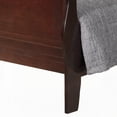 thumbnail image 5 of Louis Phillipe G3125A-FB Full Bed in Cappuccino, Wood Trim Design, 5 of 5