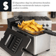 thumbnail image 2 of Freidora Eléctrica Sumergible Papas Fritas Aceite Profesional 3.5L SIGNA Acero Inoxidable, 2 of 8