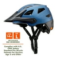 thumbnail image 4 of Ozark Trail Adult Rechargeable Light-Up Blue Helmet, Ages 14+, 4 of 8