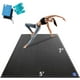 thumbnail image 1 of Tapete Alfombrilla Grande para Ejercicio MRO 7x5pies Alta Calidad Antideslizante Extra Gruesa Cardio Gimnasio con Bolsa de Transporte Negro MRO MR9345544, 1 of 2