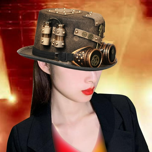 Gorro De Pescador Steampunk Unisex: Estampado De Engranajes, Ala Ancha, Protección Solar. Ideal Para Viajes Y Playa