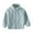 Light Blue, variant on Kukoosong Toddler Boys' Girls' Fleece Jackets Zip Up Hoodless Kids Winter Clothes Long Sleeve Solid Color Lightweight Jackets Outerwear for 2 Years