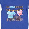 thumbnail image 4 of Inktastic This Big Brother is Expecting a Little Sister Boys Baby Bodysuit, 4 of 5