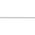 thumbnail image 3 of 10K White Gold Cable chain 20 in 0.95 mm WG .95mm Solid diamond-cut, 3 of 5