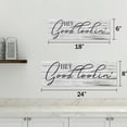 thumbnail image 3 of Hey Good Lookin Farmhouse Rustic Looking Home Decor Wood Sign Gift 8x24 Wood Sign B3-08240062010, 3 of 8