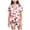 style-02 Red, variant on JUMEYU Pajamas for Girls Sets Girls Pajamas for Kids Summer Pjs for Girl Pajama Sets 2Pcs Short Sleeve Top Sleepwear Size 8-9 (Red,8-9 Years)