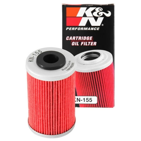 K&N Motorcycle Oil Filter: High Performance, Premium, Designed to be used with Synthetic or Conventional Oils: Fits Select KTM, Husqvarna Vehicles,