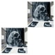 thumbnail image 4 of Alfombrilla de contorno Ounissouiy antideslizante impermeable cortina de ducha K32 tres piezas, 4 of 6
