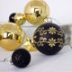thumbnail image 5 of 44 piezas de adornos navideños de bolas irregulares pintadas de 3 a 6 cm, bolas de plástico galvanizado para decoración de árbol de Navidad, 5 of 5