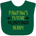 thumbnail image 3 of Inktastic Pawpaws Future Hunting Buddy Boys or Girls Baby Bib, 3 of 4