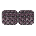 thumbnail image 7 of Fotbe Daisies Flowers 2-Piece Car Windshield Sun Shade | Sun Blocker for Car Windshield | Foldable Automotive Interior Accessories for Sun Protection-Large, 7 of 7