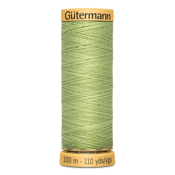 Gutermann 110 Yd Natural Cotton Thread-Light Sage