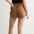 thumbnail image 2 of Juniors' SO® Pull-On Dolphin Hem Shorts Color: Tan Size: X SMALL, 2 of 4