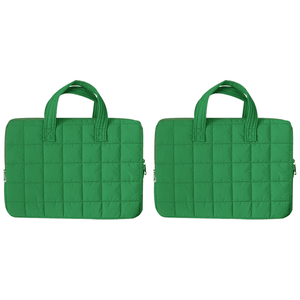 Hinchada para Computadora Portátil Con Asa Funda Tableta 15 A 6 Pulgadas () Verde