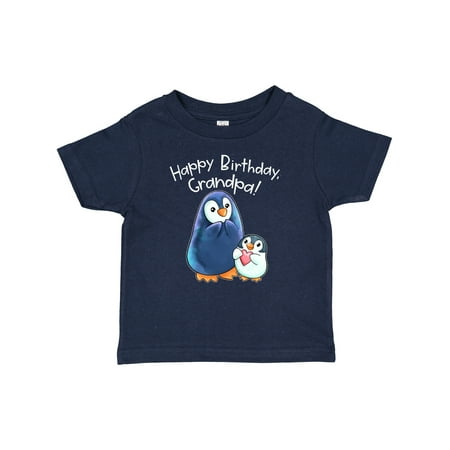 

Inktastic Happy Birthday Grandpa!- Cute Penguins Gift Baby Boy or Baby Girl T-Shirt