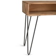 thumbnail image 2 of Simpli Home Hunter 55" W SOLID MANGO WOOD and Metal Industrial Console Sofa Table in Natural, 2 of 4