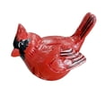 thumbnail image 2 of Resin Cardinal Bird Figurine, Northern Red Cardinal Statue, Outdoor Garden Decorative Bird Sculpture for Yard, Patio, Porch, 2 of 8