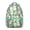 Greenish-blue-24, variant on Chic Paisley Pattern School Backpack - Waterproof & Lightweight Bookbag with Padded Back Panel