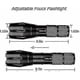 thumbnail image 4 of 4 In 1 Multicolor Flashlight, 300 Lumen Zoomable One Mode White Red Green Blue Light, Hunting Flashlight, 4 of 5