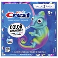 thumbnail image 2 of Pasta de dientes Crest Kids Advanced Fluorine Bubblegum 125ml 3P, 2 of 9