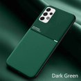thumbnail image 1 of ELEHOLD for Samsung Galaxy S22 Ultra Slim Case, TPU Bumper + PC Fashion Diagonal Line Skin Touch Luxury Elegant Lightweight Magnetic Shockproof Non-Slip Soft Grip Flexible Ultra-Thin Case,Green, 1 of 7