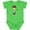 Apple Green, variant on Rock Boy, Brown Hair, Boy Playing Guitar In Band Boys Baby Bodysuit