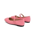 thumbnail image 5 of longantii Womens Mary Jane Shoes Slip on Dressy Ballerina Flats 2026 New Fashion Non-Slip Flats for Casual Work Office Pink, 5 of 8