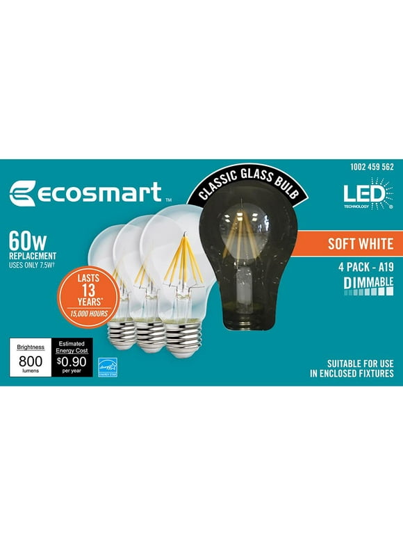 EcoSmart Light Bulbs in Shop Light Bulbs by Brand