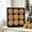 Brown, variant on JHRGJIO Christmas Sparkling Diamond Velvet Decorative Ball, Holiday Ornament Accent for Xmas Tree, Festive Display Piece for Home Indoor Party Setup Seasonal 9pc