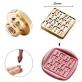 thumbnail image 2 of Serie de té de la tarde Cabeza de cobre Esmalte en relieve 3D Cabeza de cobre para tarjeta de boda, 2 of 8