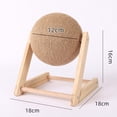 thumbnail image 4 of Cat Scratching Ball Garra Durável Grinding Interativo Engraçado Exercício de Proteção Corda de Sisal - S Sunnimix Gato rascando la bola, 4 of 8