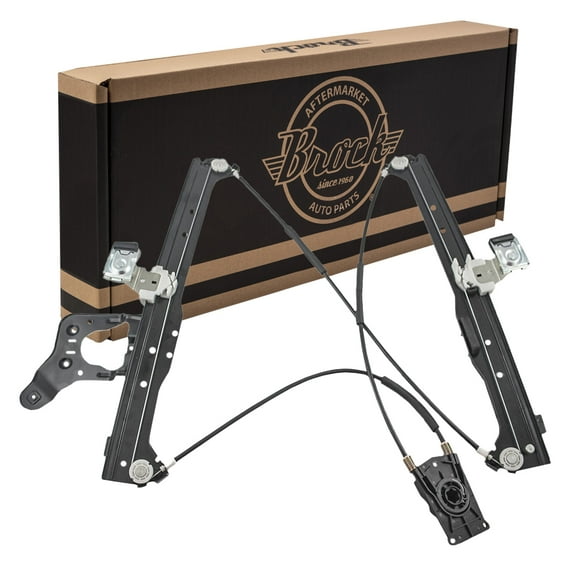 Brock Window Regulator w/o Motor for 2001-2006 Silverado 1500 Rear Left 19260050