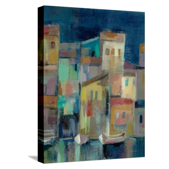 Art.com Evening I Port III Stretched Canvas Print Wall Art by Silvia Vassileva, 12" x 16"