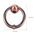 thumbnail image 2 of YOSADIER Decorativa Café Con Anillo Vintage Redondo Para Puerta De Madera O Metal, 2 of 8