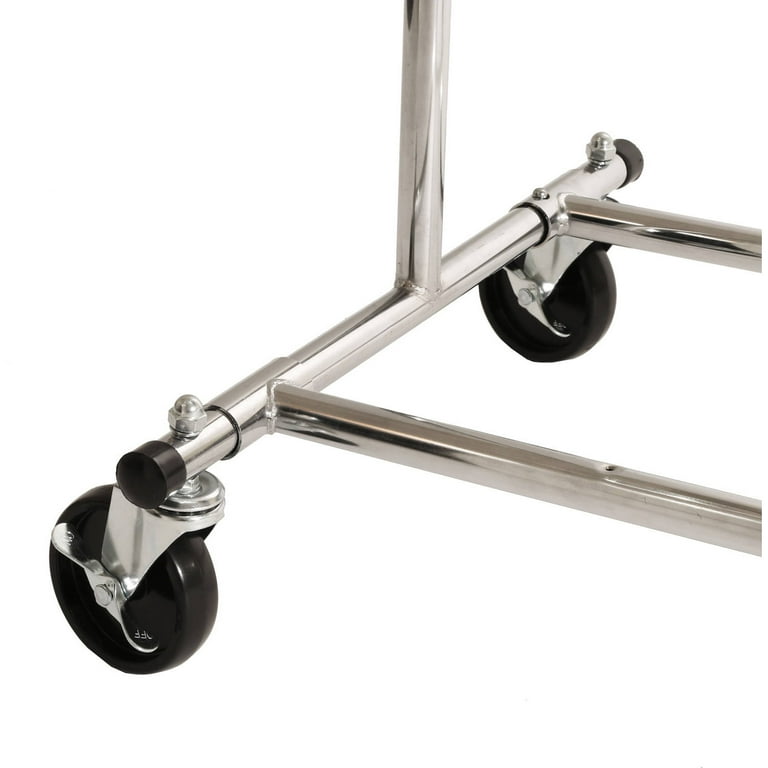 Seville Classics Commercial Single Rod Garment Rack Walmart