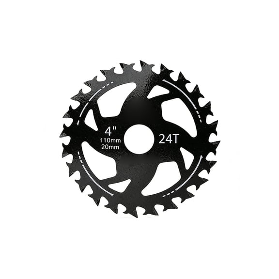 Woodworking Circular Saw Blade, 4.5 Inch Carbide Tipped Alloy Cutting Disc, Universal Fit for Lithium Battery Angle Grinders and Portable Saws, Precision Cutting for Soft and Hard Wood