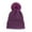 Purple, variant on Clearance! Fdelink Beanie Hat Winter Hats All Girls Boys Winter Hats Fleece Warm Thick Fashion Knitted Hat Purple