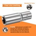 thumbnail image 4 of Uxcell E-Torx Socket 1/2" Drive E22 Star 3.1" Length 6 Point Spline Socket, 4 of 7