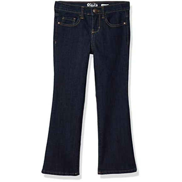Osh Kosh Girls' Little Skinny Boot Denim, Heritage Rinse, 7S