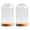 7x12cm, variant on LMOONRL Glass Display Dome with Cork Base, 7x12 cm, Set of 2
